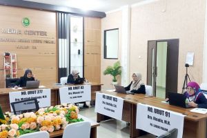 Hakim PA Lubuk Pakam Ikuti Ujian Secara Elektronik (E-Test) Calon Hakim Tinggi